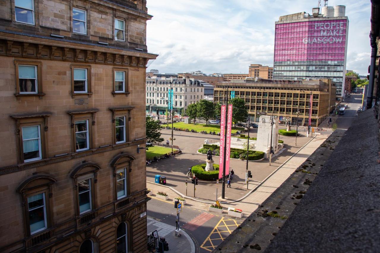 غلاسغو Modern Merchant City Apartment By George Square المظهر الخارجي الصورة